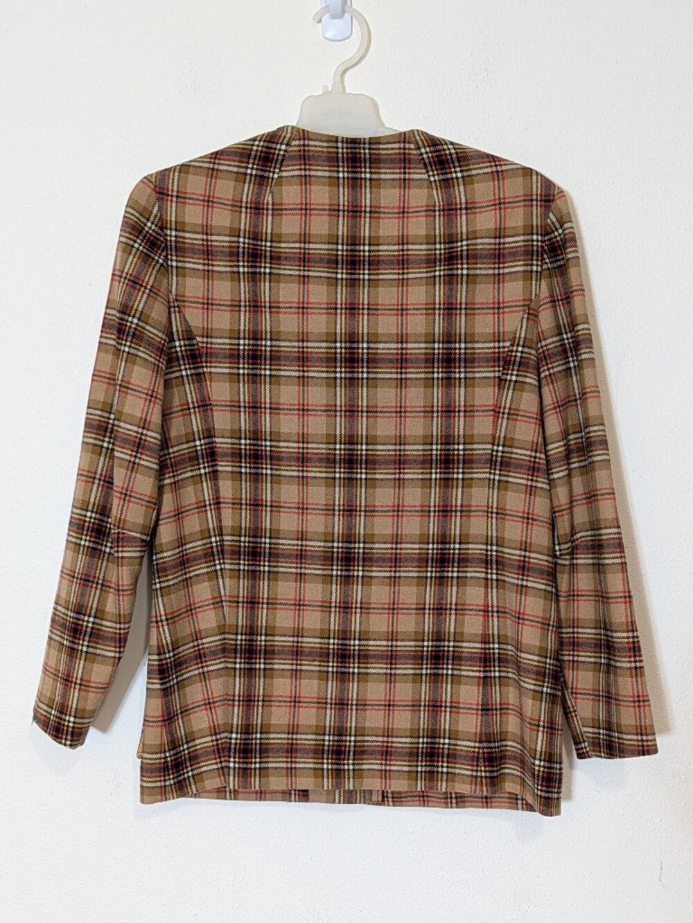 Vintage Pendleton 2-Piece Wool Pantsuit - Plaid - Contemporary Size Small - Picture 7 of 13